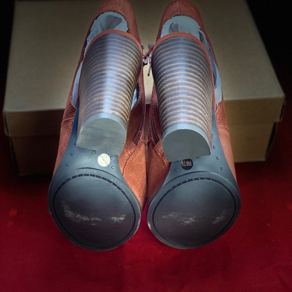 Lucky Brand Open Toe Ankle Boots - Picture 4 of 8